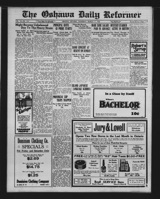 Oshawa Daily Reformer, 11 Mar 1926