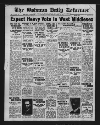 Oshawa Daily Reformer, 29 Mar 1926