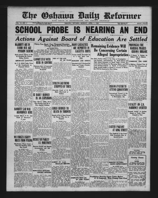 Oshawa Daily Reformer, 5 Apr 1926