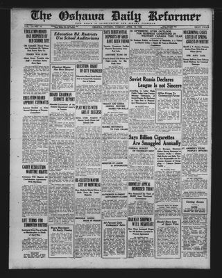 Oshawa Daily Reformer, 13 Apr 1926