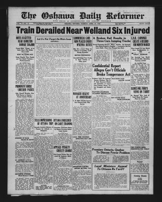 Oshawa Daily Reformer, 27 Apr 1926