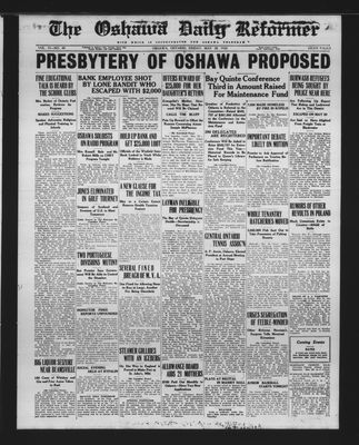 Oshawa Daily Reformer, 28 May 1926