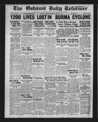 Oshawa Daily Reformer, 29 May 1926