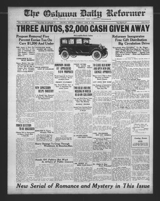 Oshawa Daily Reformer, 8 Jun 1926