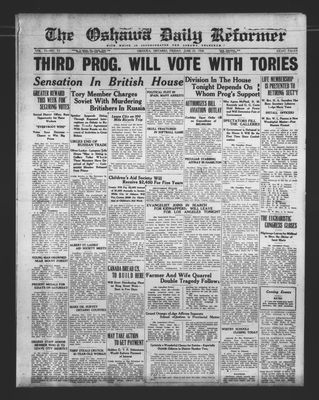 Oshawa Daily Reformer, 25 Jun 1926