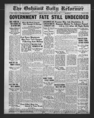 Oshawa Daily Reformer, 26 Jun 1926