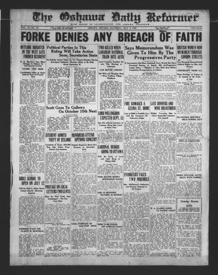 Oshawa Daily Reformer, 3 Jul 1926