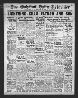 Oshawa Daily Reformer, 10 Jul 1926