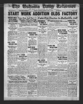 Oshawa Daily Reformer, 17 Jul 1926