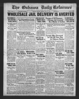 Oshawa Daily Reformer, 19 Jul 1926