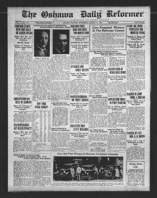 Oshawa Daily Reformer, 11 Aug 1926