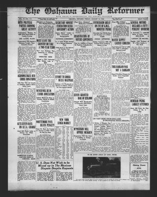 Oshawa Daily Reformer, 13 Aug 1926