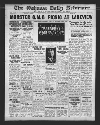 Oshawa Daily Reformer, 14 Aug 1926