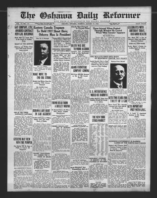 Oshawa Daily Reformer, 17 Aug 1926