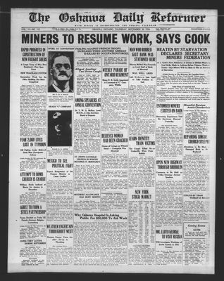 Oshawa Daily Reformer, 30 Sep 1926