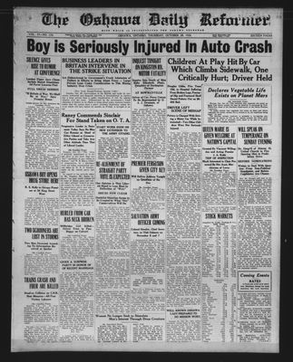 Oshawa Daily Reformer, 28 Oct 1926