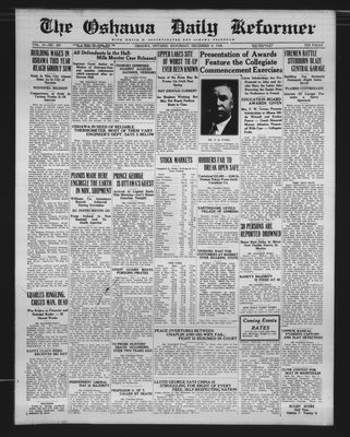 Oshawa Daily Reformer, 4 Dec 1926