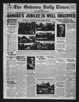 Oshawa Daily Times, 4 Jul 1927