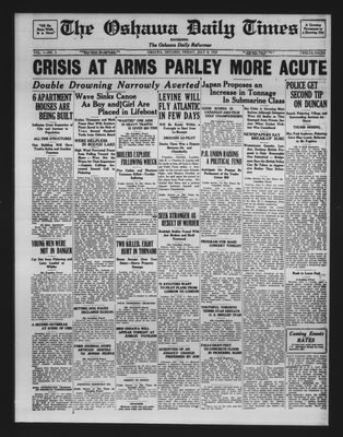 Oshawa Daily Times, 8 Jul 1927