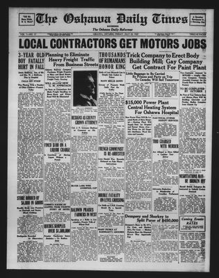 Oshawa Daily Times, 22 Jul 1927