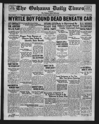 Oshawa Daily Times, 26 Jul 1927