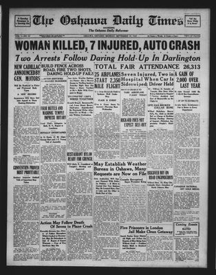 Oshawa Daily Times, 19 Sep 1927