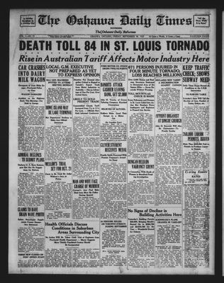 Oshawa Daily Times, 30 Sep 1927