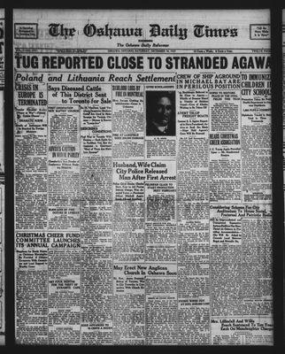 Oshawa Daily Times, 10 Dec 1927