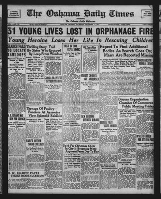 Oshawa Daily Times, 15 Dec 1927