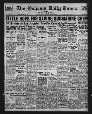 Oshawa Daily Times, 19 Dec 1927