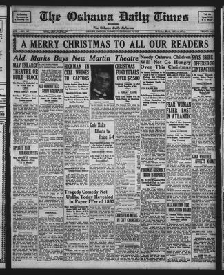 Oshawa Daily Times, 24 Dec 1927