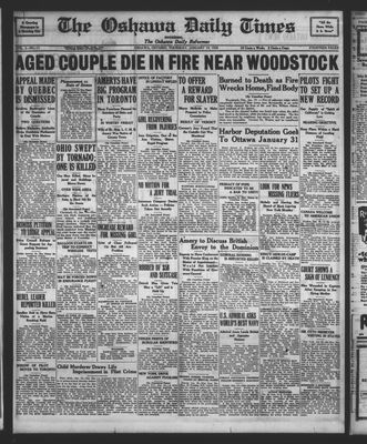 Oshawa Daily Times, 19 Jan 1928