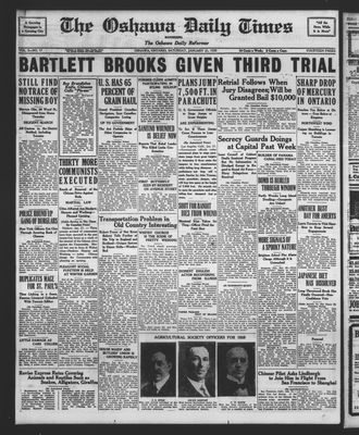 Oshawa Daily Times, 21 Jan 1928