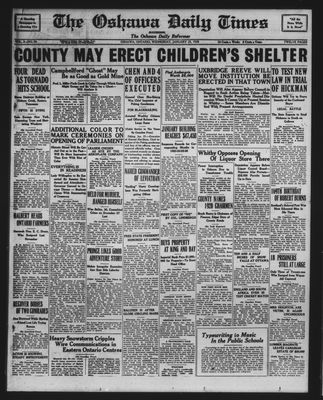 Oshawa Daily Times, 25 Jan 1928