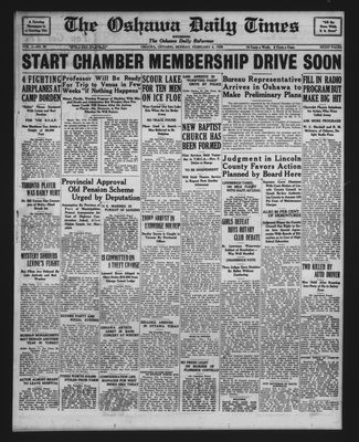 Oshawa Daily Times, 6 Feb 1928