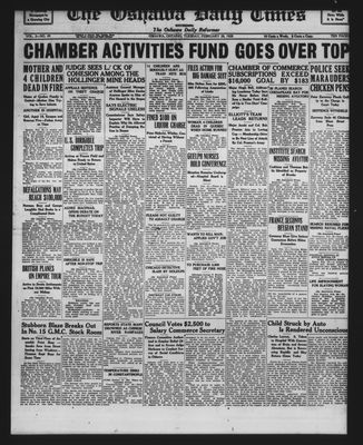 Oshawa Daily Times, 28 Feb 1928