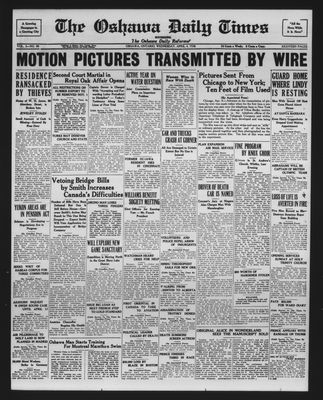 Oshawa Daily Times, 4 Apr 1928