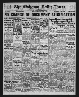 Oshawa Daily Times, 20 Apr 1928