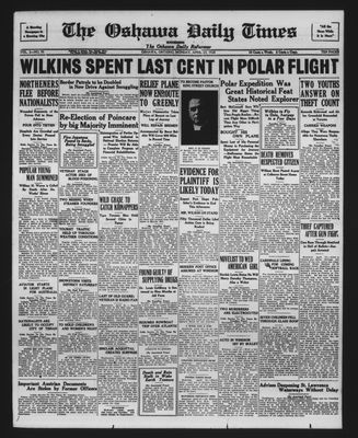 Oshawa Daily Times, 23 Apr 1928