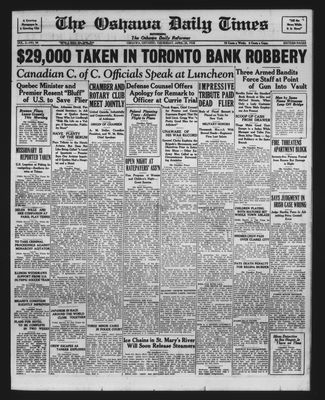 Oshawa Daily Times, 26 Apr 1928