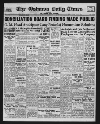 Oshawa Daily Times, 7 May 1928