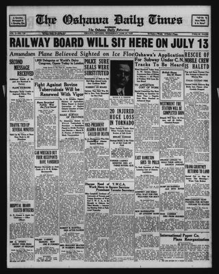 Oshawa Daily Times, 27 Jun 1928