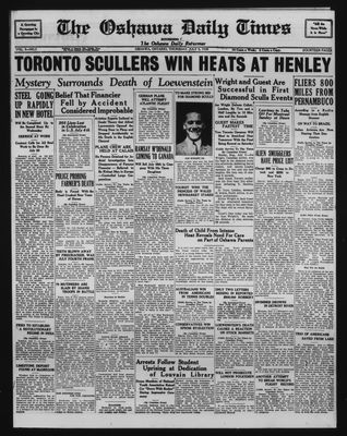 Oshawa Daily Times, 5 Jul 1928