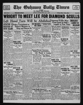 Oshawa Daily Times, 6 Jul 1928