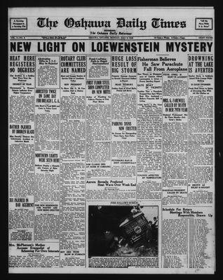 Oshawa Daily Times, 9 Jul 1928