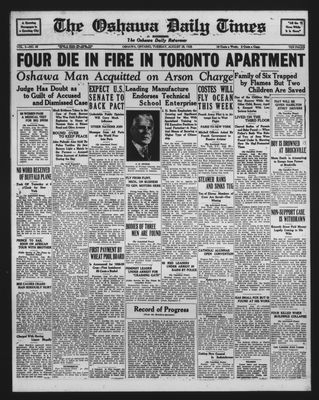 Oshawa Daily Times, 28 Aug 1928