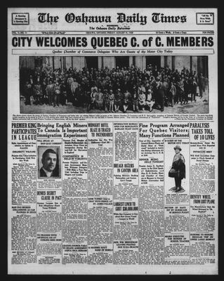 Oshawa Daily Times, 31 Aug 1928