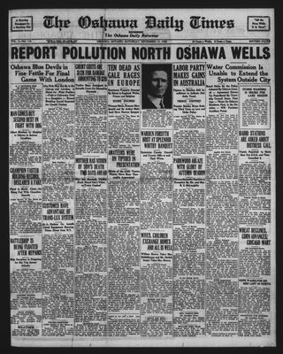 Oshawa Daily Times, 17 Nov 1928