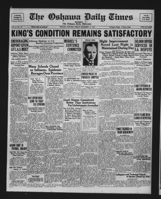 Oshawa Daily Times, 14 Dec 1928