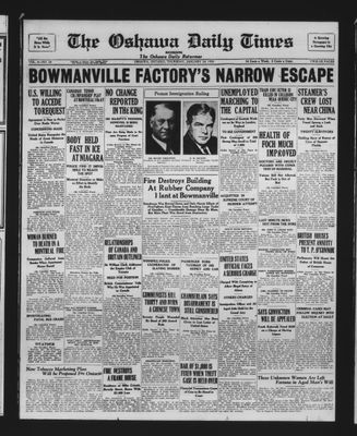 Oshawa Daily Times, 24 Jan 1929